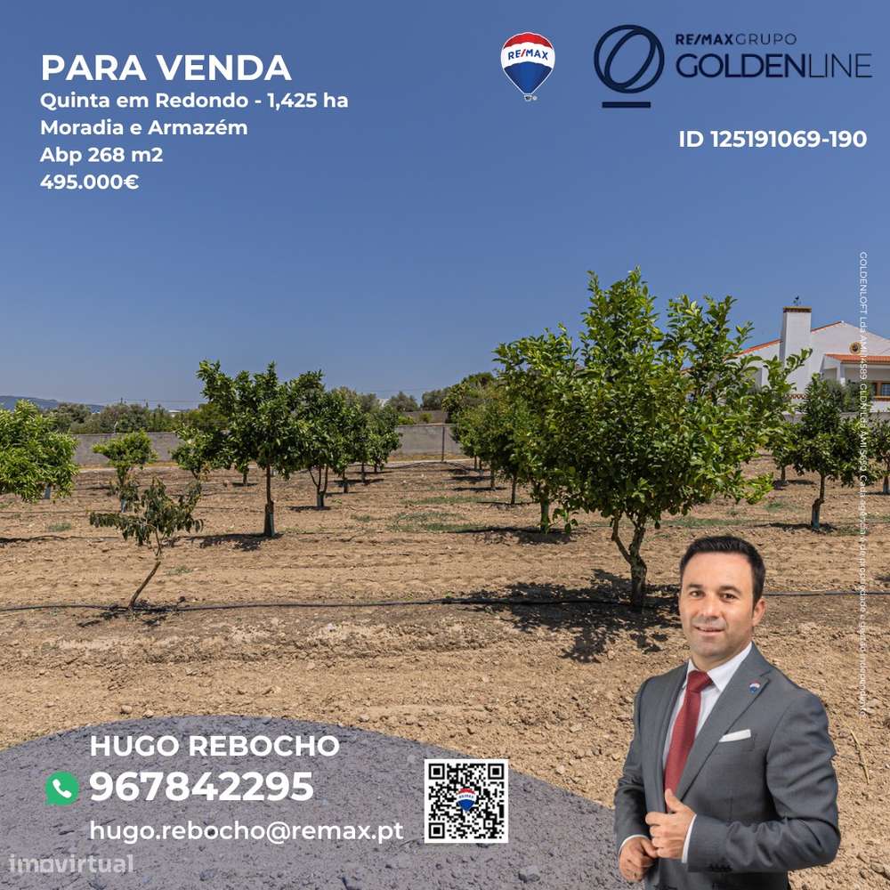Quinta com 1,425 ha em Redondo - Grande imagem: 4/52