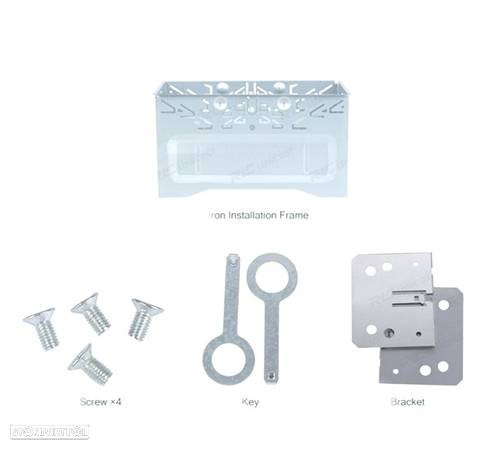 ADAPTADOR AUTO RADIO 2DIN UNIVERSAL METALICA - 2