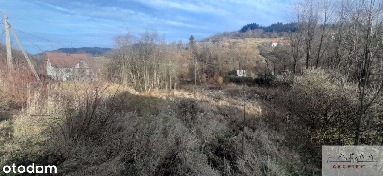 Działka w Łętowni przy drodze głównej - Pełny obrazek: 5/6