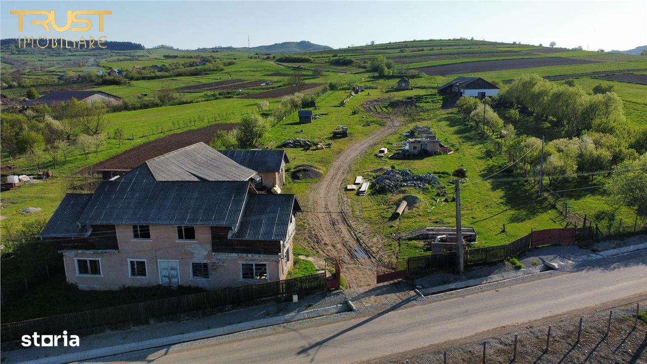 Ferma de vanzare, teren, constructii, saivan, lac - Imagine principală: 2/16