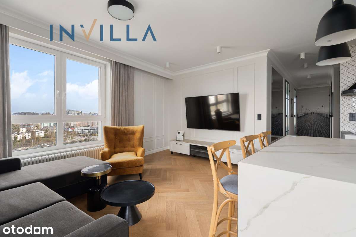 3 pokoje | 76 m² | 14 piętro | widok na morze
