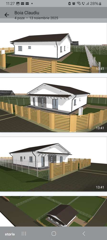 Casa pe un singur nivel, 153 mp,teren 500,perfect drept, Sângeorgiu-0