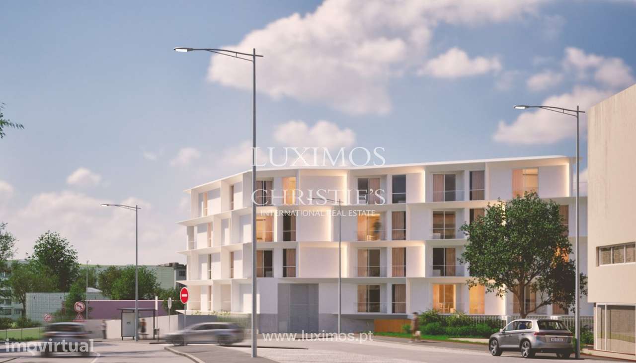 Apartamento T1 novo com varanda para venda no Matosinhos Sea Living - Grande imagem: 2/16