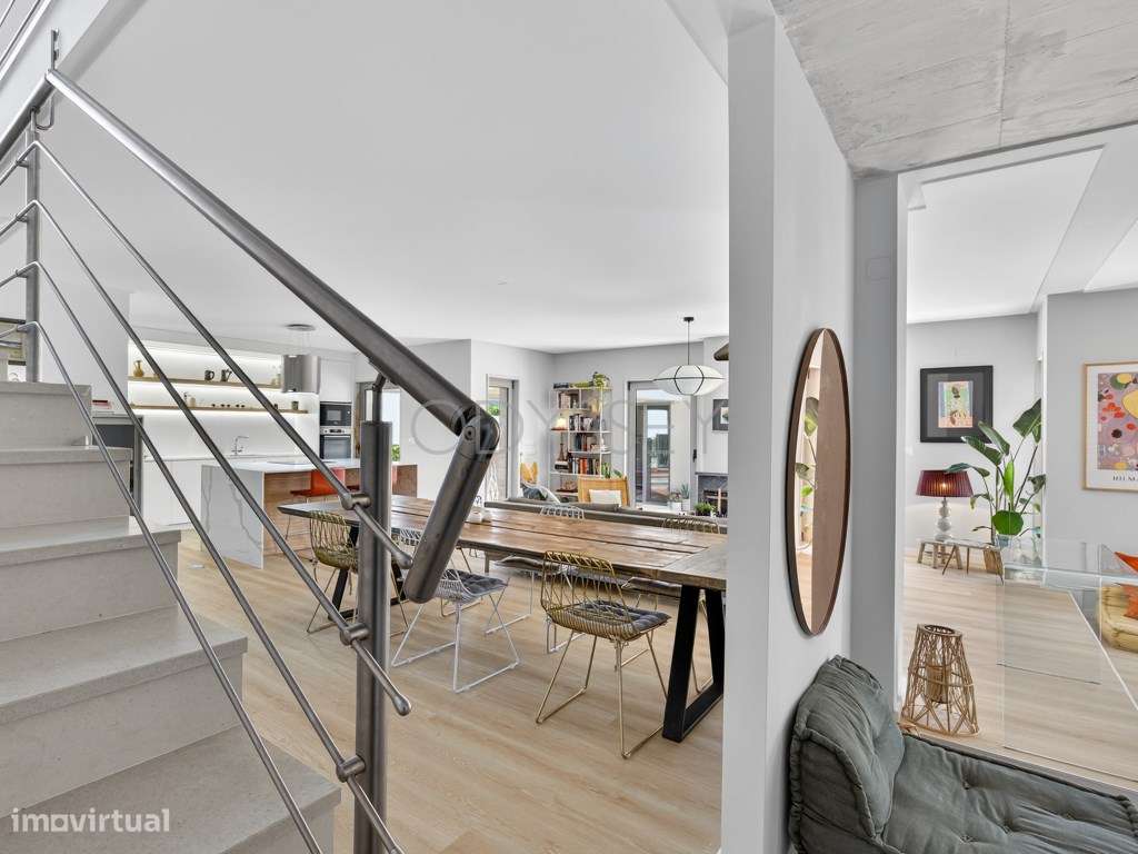 Villa entre litoral e campo com vista mar perto da Ericeira-28