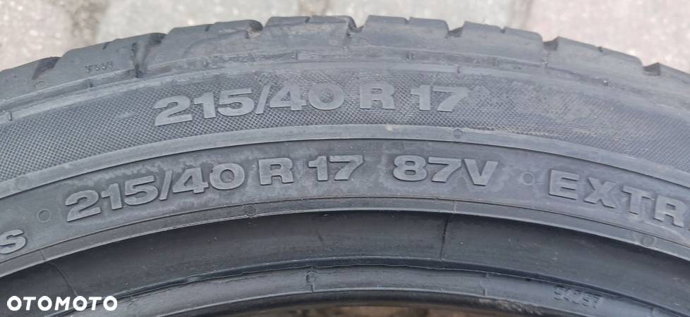 215/40R17 2212 CONTINENTAL PREMIUMCONTACT 2. 7mm - 5