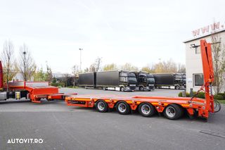Faymonville STN-4AU semi-trailer / 4 axles / extendable / 0.8 m height