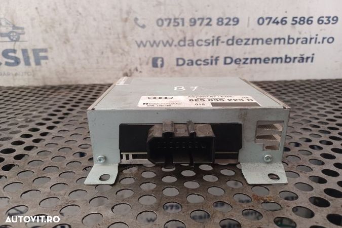 MODUL AMPLIFICATOR AUDIO 3 MODELE 8E5035223D MX 1253 Audi A4 B7  [din 2004 pana  2008] seria - 1