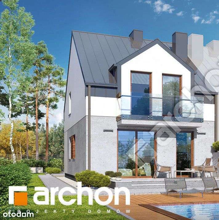 piękny dom w lesie, garaż , blisko Pkp-7