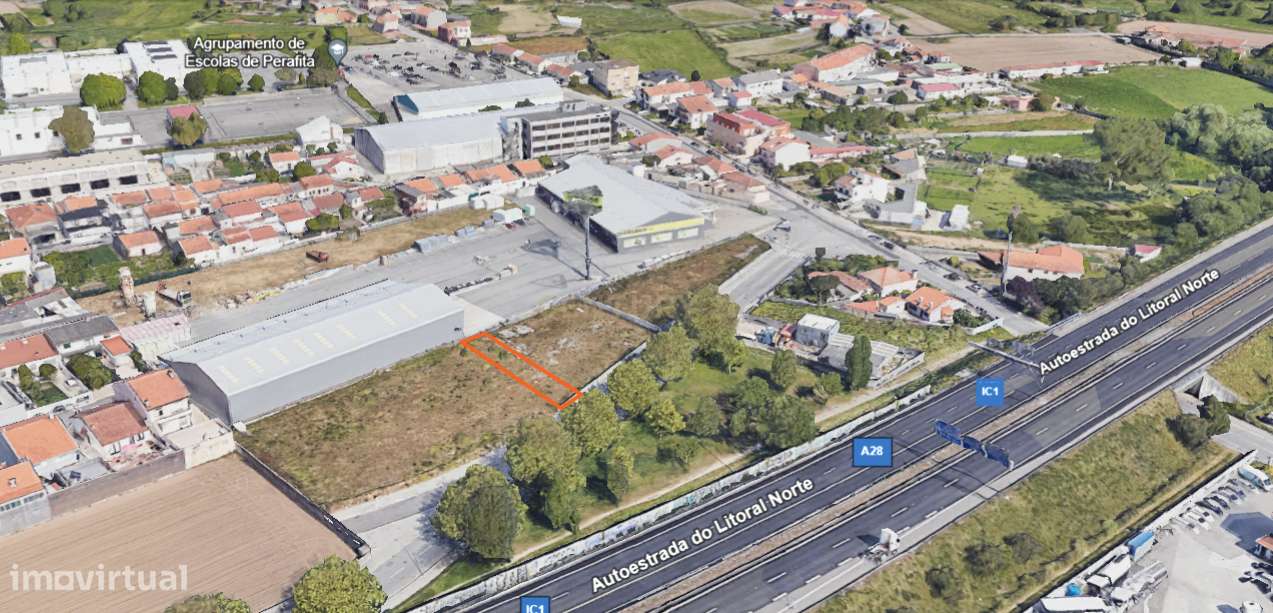 Lote 8 junto à Rua Oriental e A28, para construção de moradia - Grande imagem: 3/15
