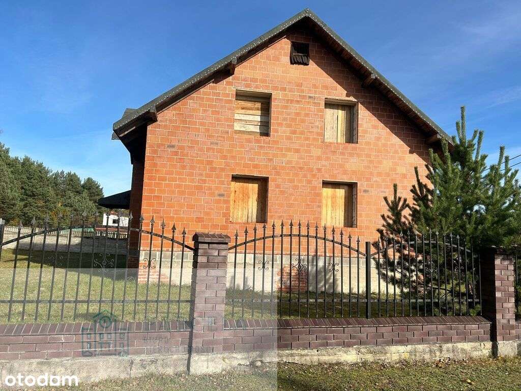 Sprzedam dom w stanie surowym otwartym w Kamieńsku-5