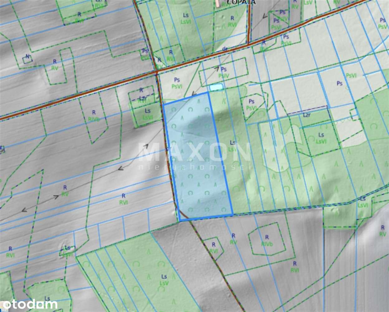 duża działka kopalniana, złoża piasku i żwiru - Pełny obrazek: 4/5