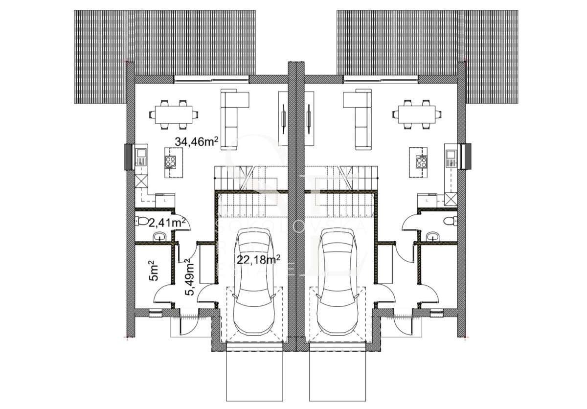Bez prowizji I Mińce I Stan deweloperski I Garaż - Pełny obrazek: 5/6