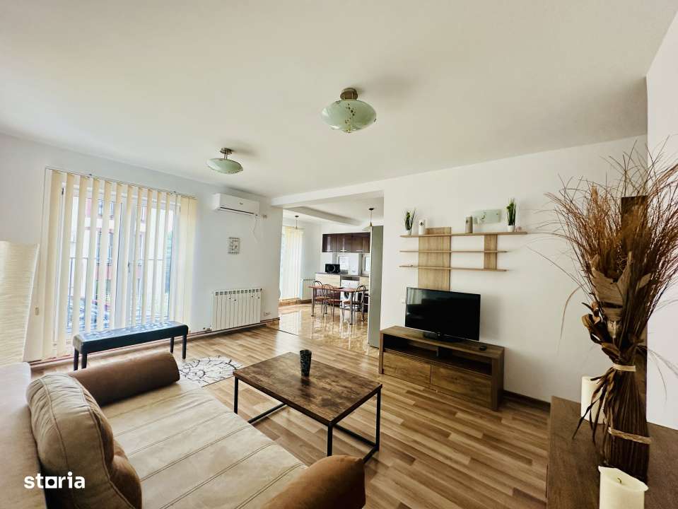 Apartament singur pe nivel, gradina, parcare-1