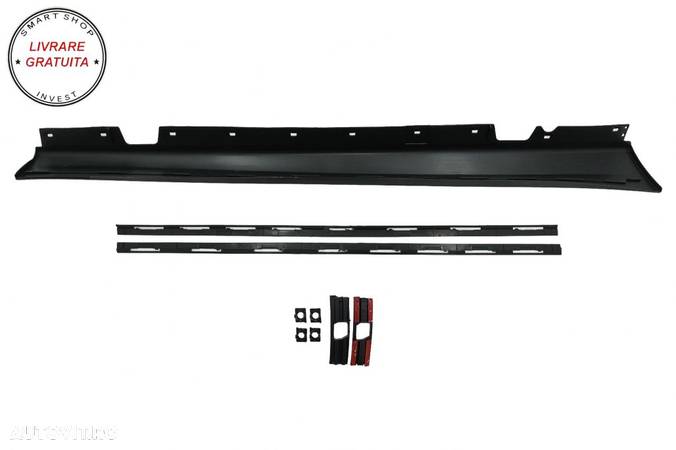 Kit Exterior BMW Seria 3 E90 (2005-2008) M-Technik Design cu Grile Centrale Negru - livrare gratuita - 13