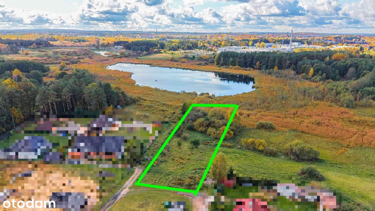 Działka przy jeziorze , (okazja  dla dewelopera) - Pełny obrazek: 5/6