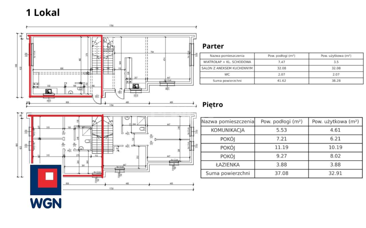 Bliźniak z pompą ciepła i ogrodem w zielonej częśc-8