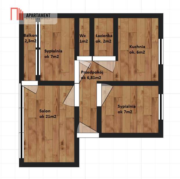 3 pokoje/kuchnia z oknem/balkon/piwnica-3