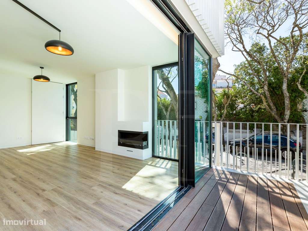 Apartamento T3 novo com varanda no centro de Cascais - Grande imagem: 4/25