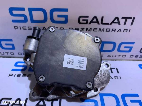 Pompa Vacum Vacuum Skoda Octavia 2 1.6 TDI CAY CAYB CAYC 2008 - 2013 Cod 03L145112 03L145207 03L145207DE 03L100J - 1