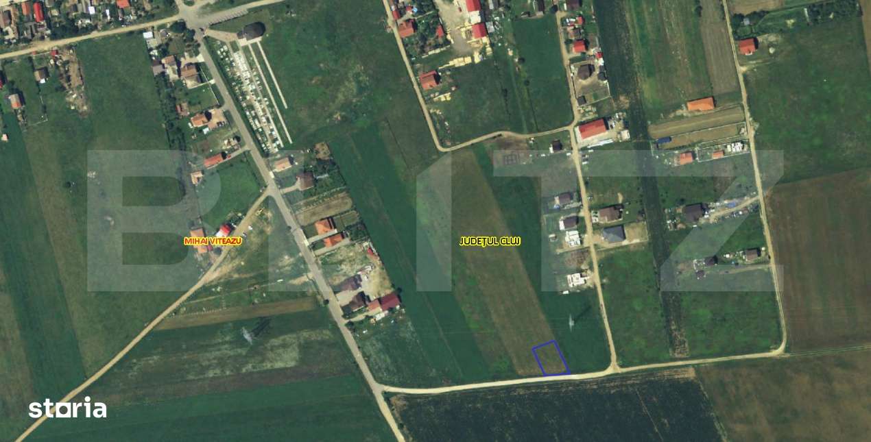 Exclusivitate!!! Teren intravilan in Mihai Viteazu, langa Turda, 2 par - Imagine principală: 4/4