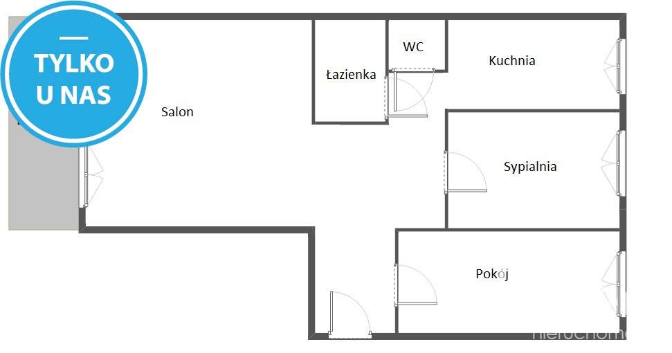3 pokoje z widokiem na Puszczę-9