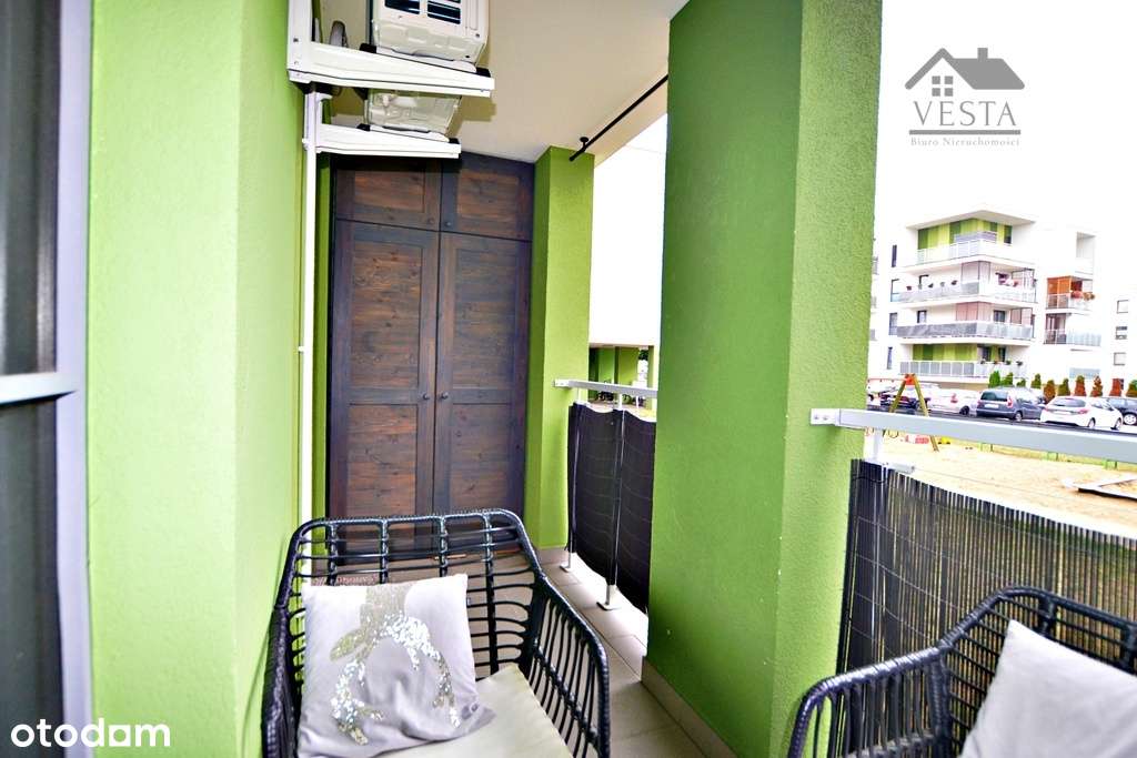 3 pokoje z balkonem w cichej części Felina-12