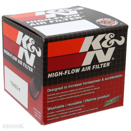 filtro de ar desportivo k&n universal filter, oval, tapered rc-2450 - 3