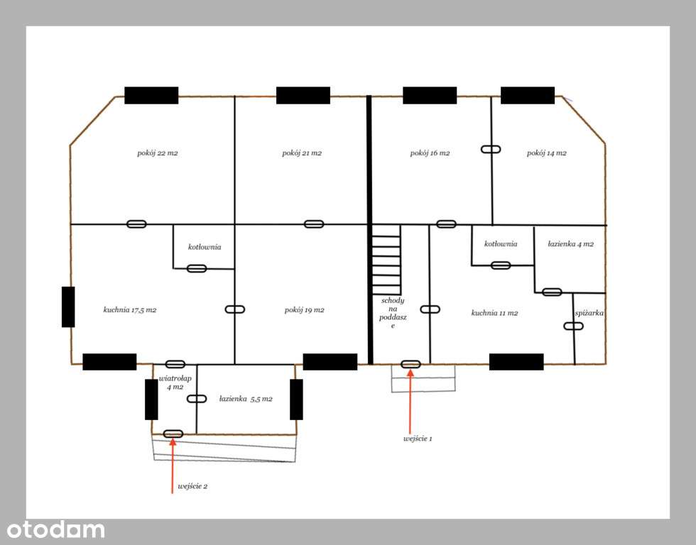 Dom z potencjałem na dużej działce. - Pełny obrazek: 5/9
