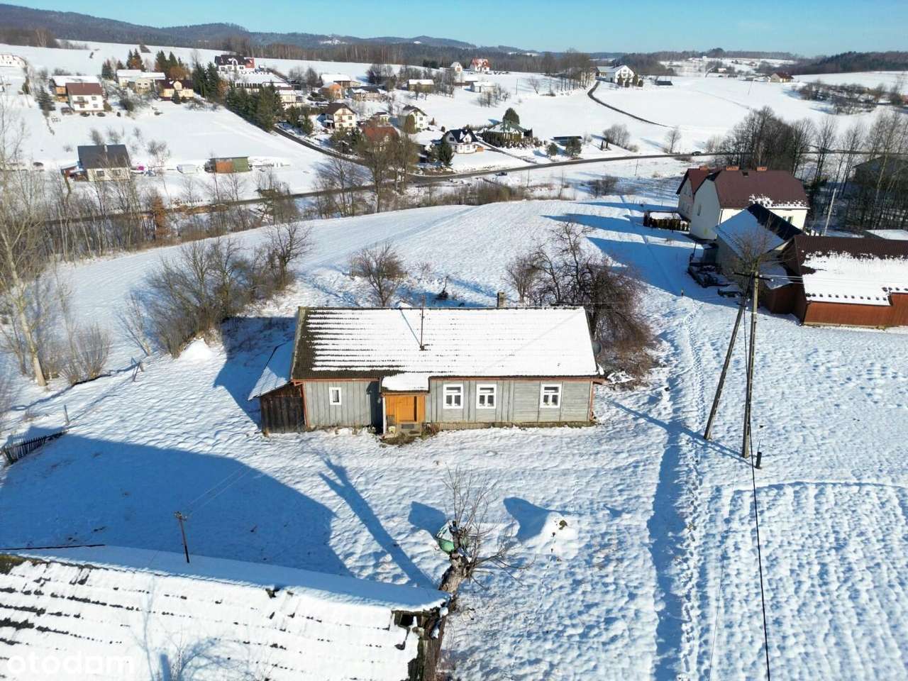 DREWNIANY DOMEK Z KLIMATEM I PIĘKNYM WIDOKIEM NA WZGÓRZACH OLSZYN!!!-14