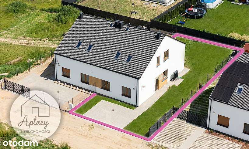 Dom parterowy 73,80 m2 + 44,90 m2 poddasze