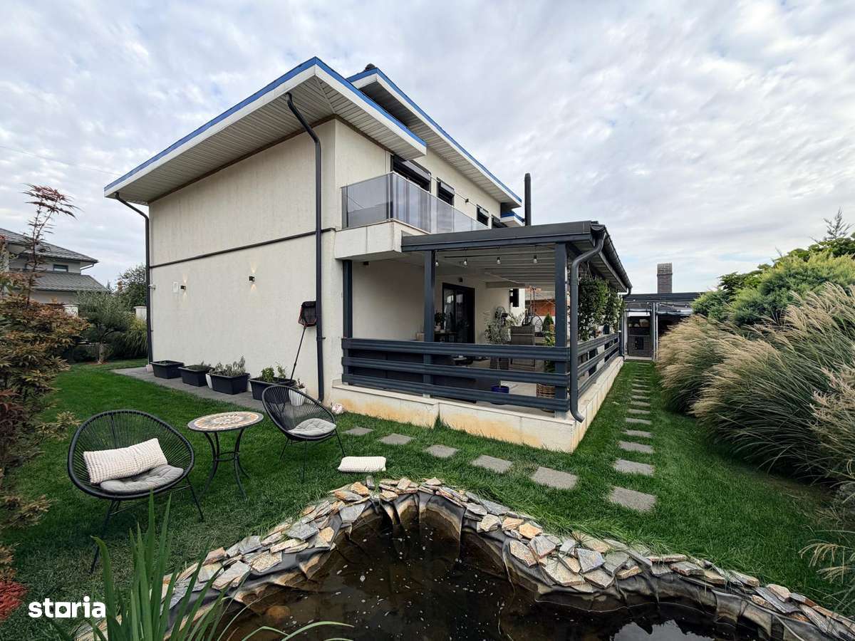 Casă de vânzare Berceni– Modernă 5 camere - 375mp mobilată și utilată - Imagine principală: 3/20