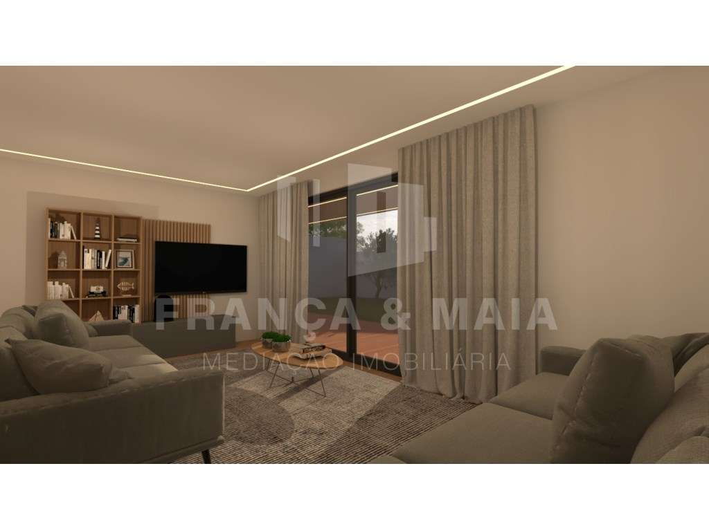 Moradia T3 em construção inserida no empreendimento Villas Mirante ...-8