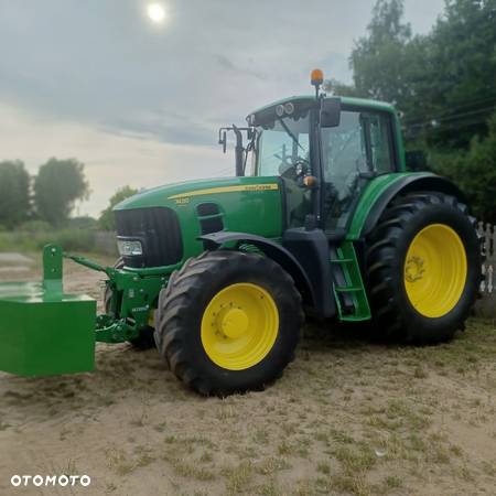 John Deere 7430 Premium Nowe opony VIDEO sprężarka - 3