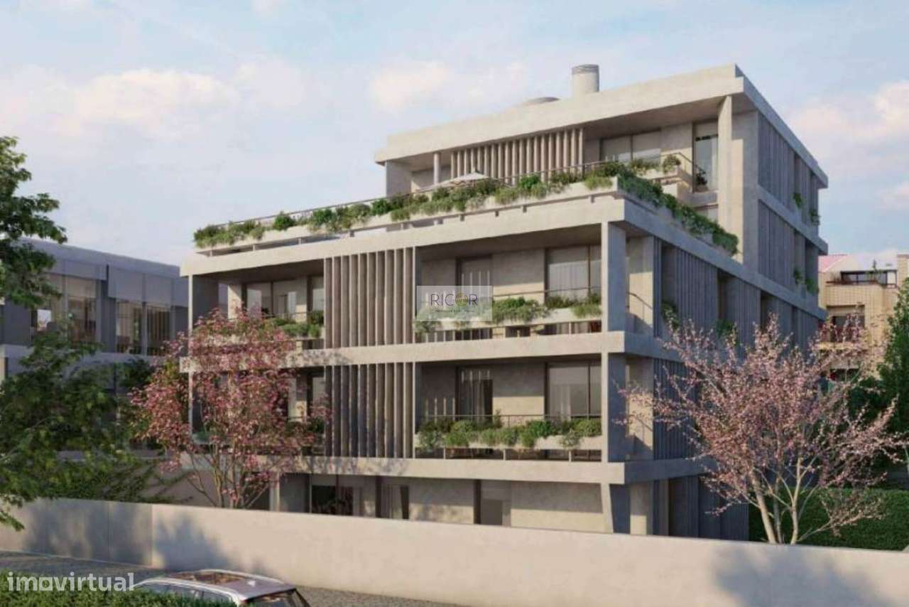 Apartamento T4 dúplex recuado com terraço em construção à Boavista - Grande imagem: 4/9