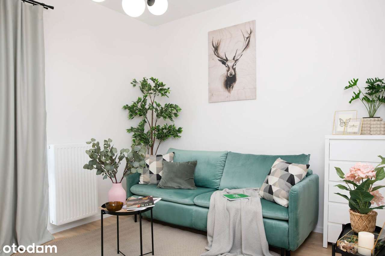 Przytulna kawalerka z OGRÓDKIEM, zwierzęta OK, WIFI w cenie - Pełny obrazek: 2/15