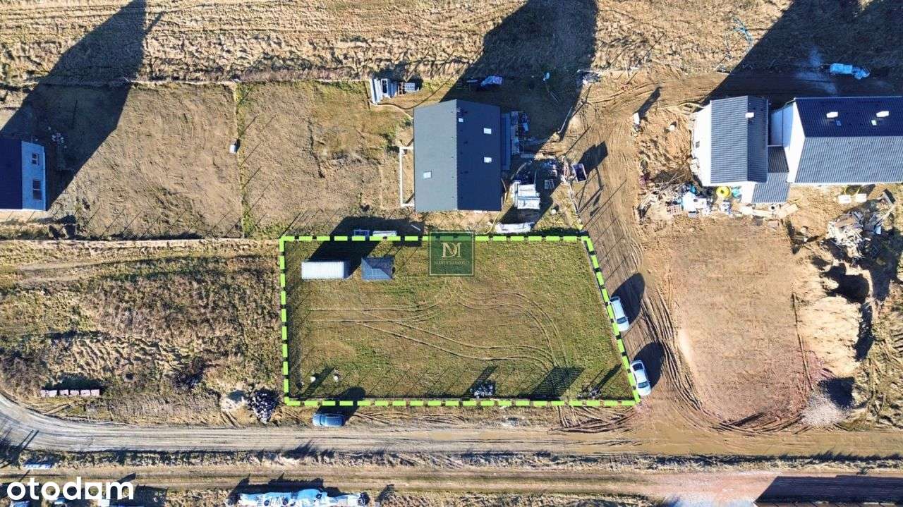 Ogrodzona działka|brama wjazdowa|szambo+deszczówka-2