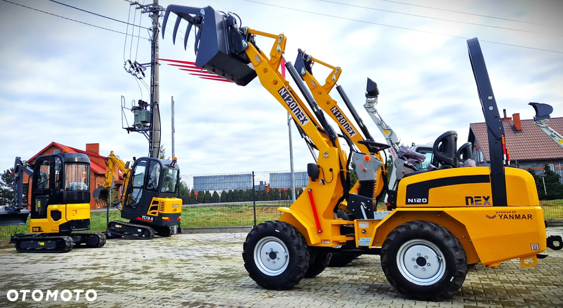 NEX Ładowarka kołowa,przegubowa  N120  Yanmar Power-Japan - 7