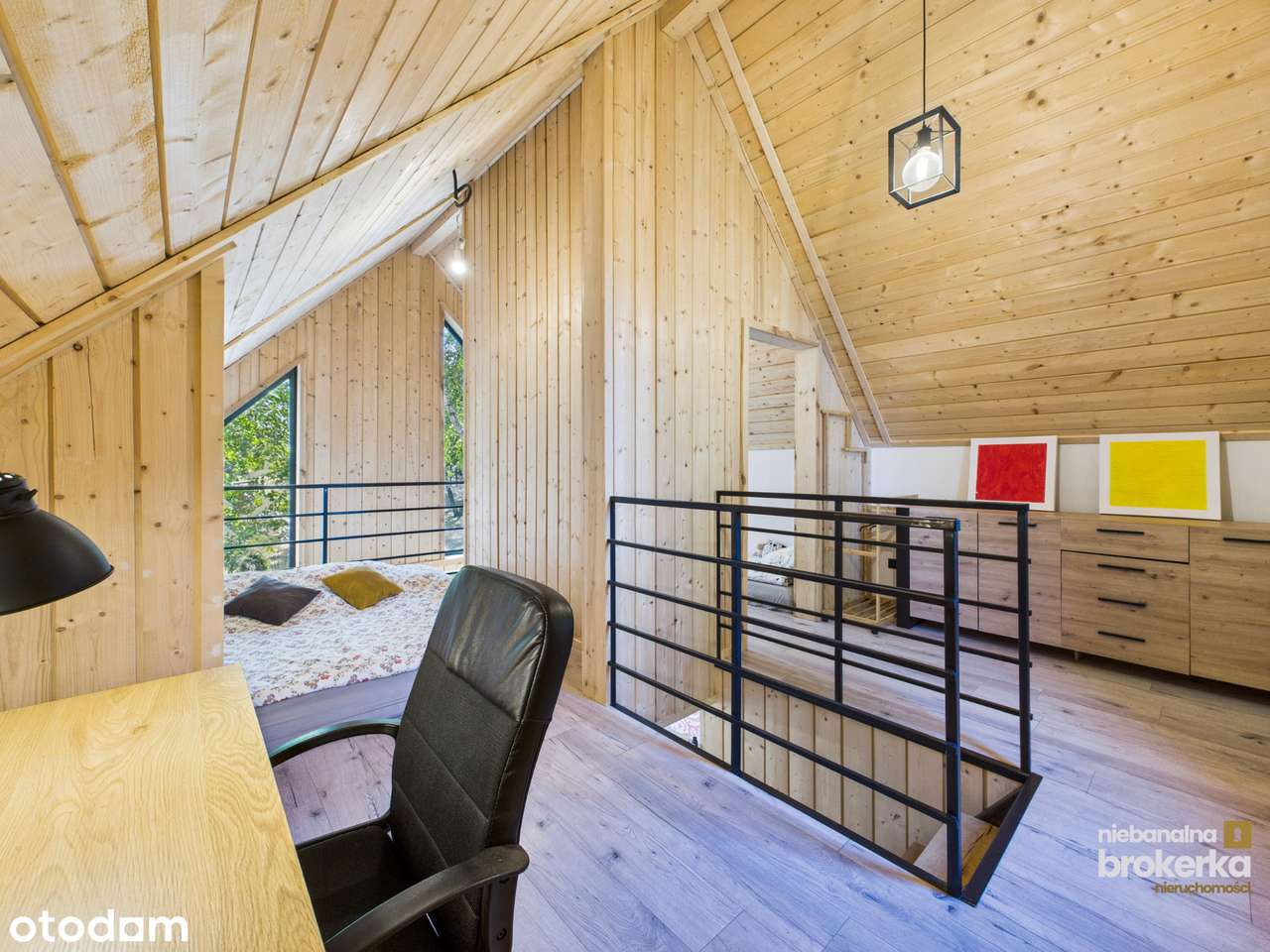 Oaza spokoju z 2 domami. Jacuzzi, tyrolka! Blisko W-wy.-9