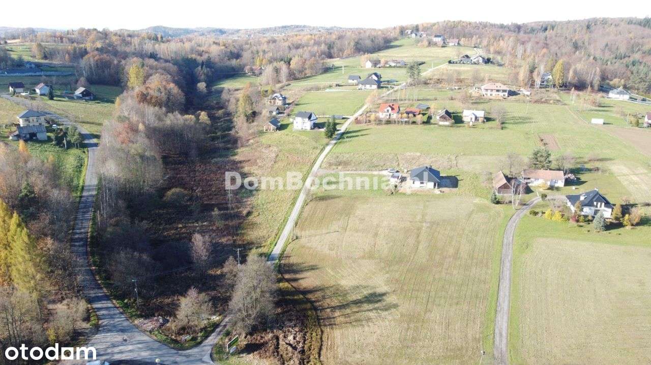 Olchawa działka budowlana z projektem Nowy Wiśnicz-6