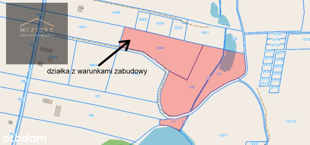 Działka Z Warunkami Zabudowy 2.5Ha  Linią Brzegową-3