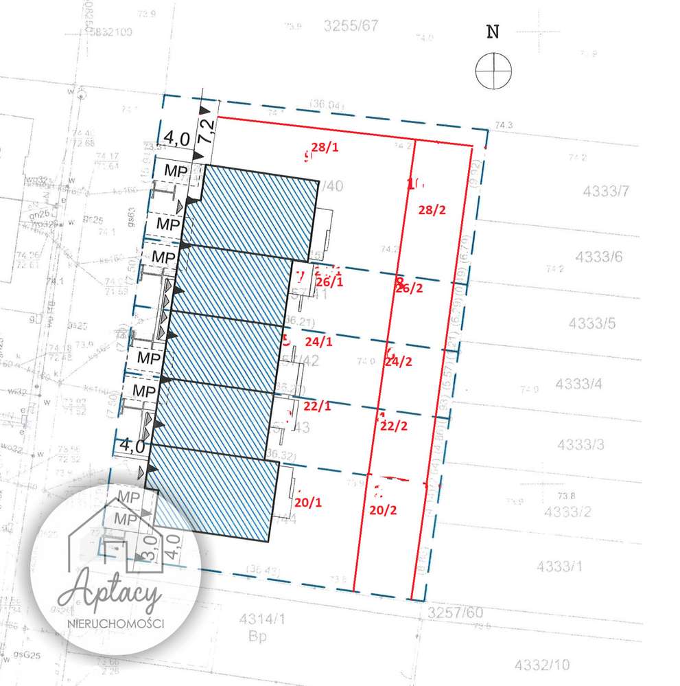 mieszkanie z ogródkiem 3 pokoje/ kanaliza/BEZ Pcc-15