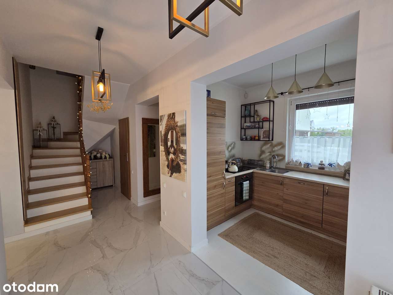 Dąbrowa - bliźniak, 3 sypialnie, spokojne miejsce, nieduży ogród-4