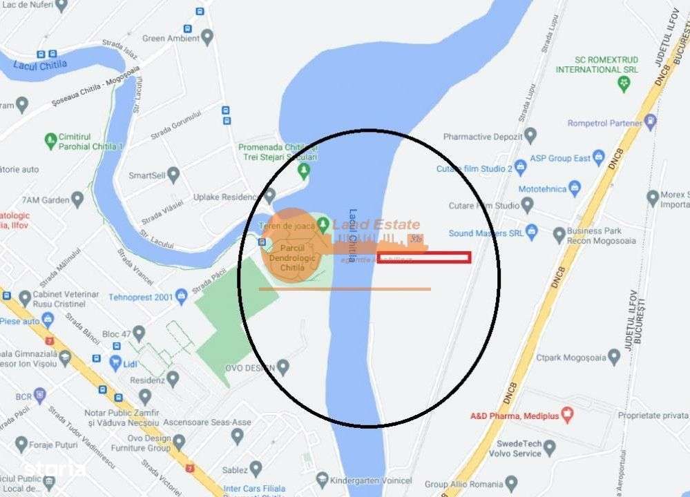Teren de vanzare in zona Mogosoaia (Iesire la Lac) - Imagine principală: 2/3