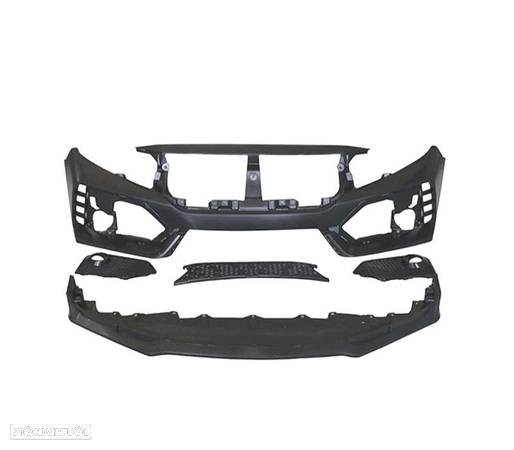 PARA-CHOQUES FRONTAL PARA HONDA CIVIC 16- LOOK TYPE-R - 3