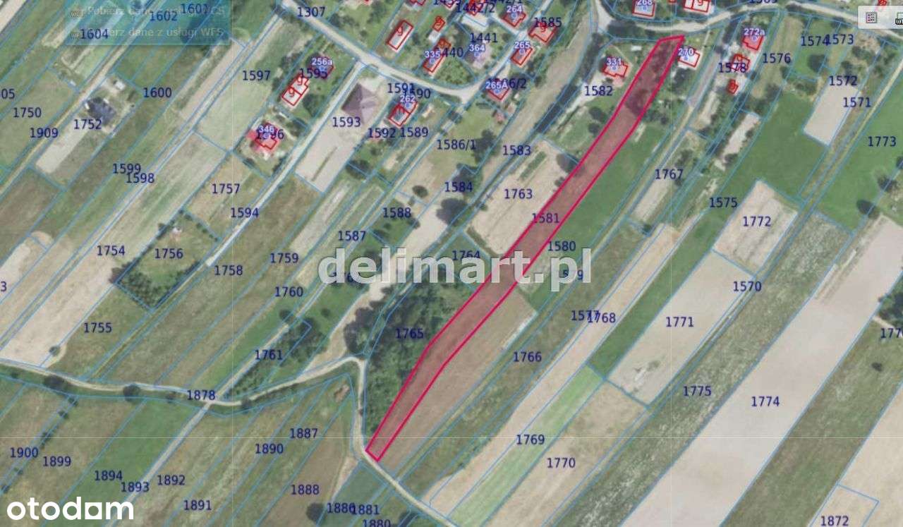 Ogrodzona działka w centrum Strachociny - Pełny obrazek: 4/16