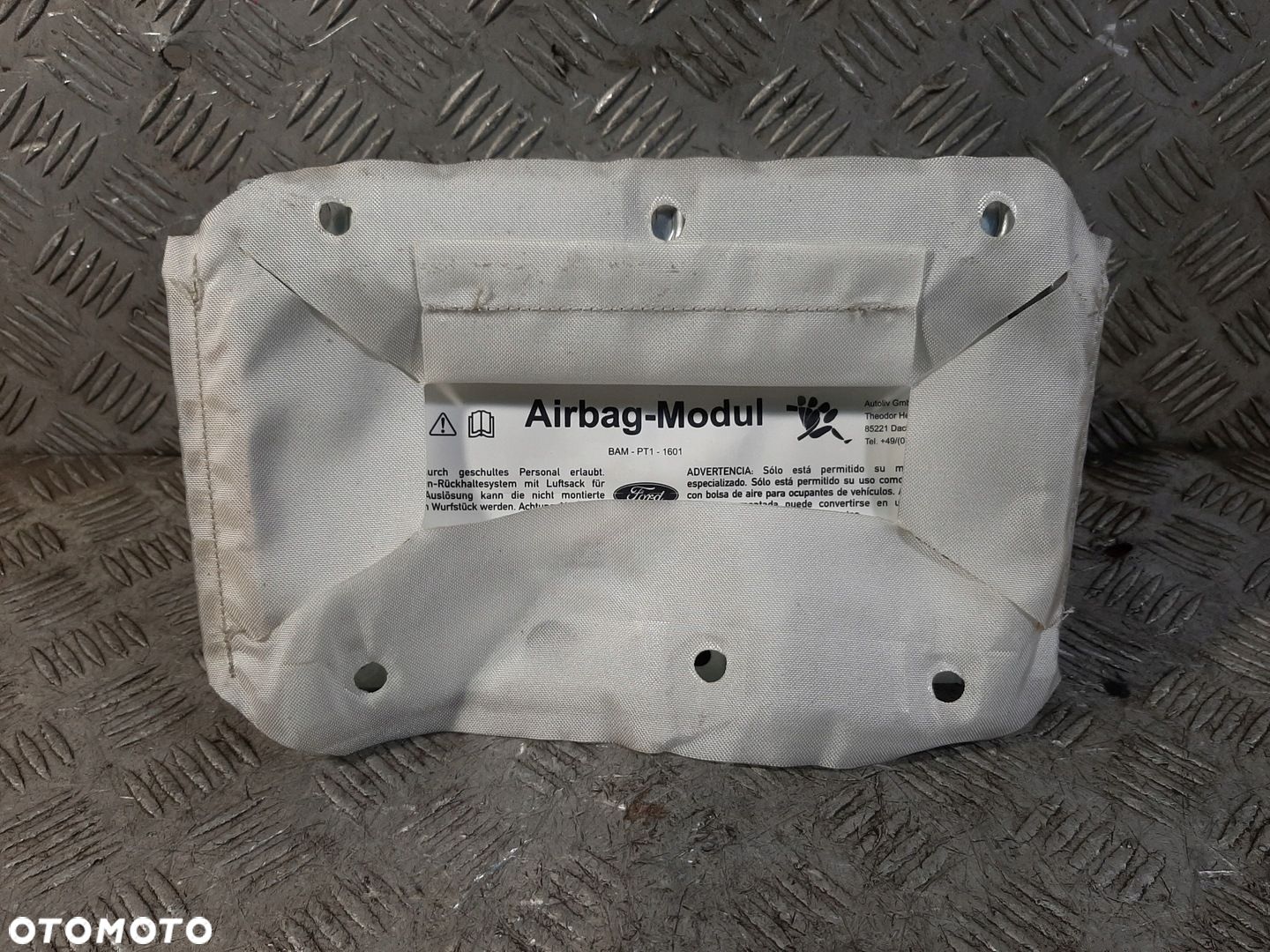 FORD GALAXY MK3 LIFT 11R PODUSZKA AIRBAG PASAZERA - 1