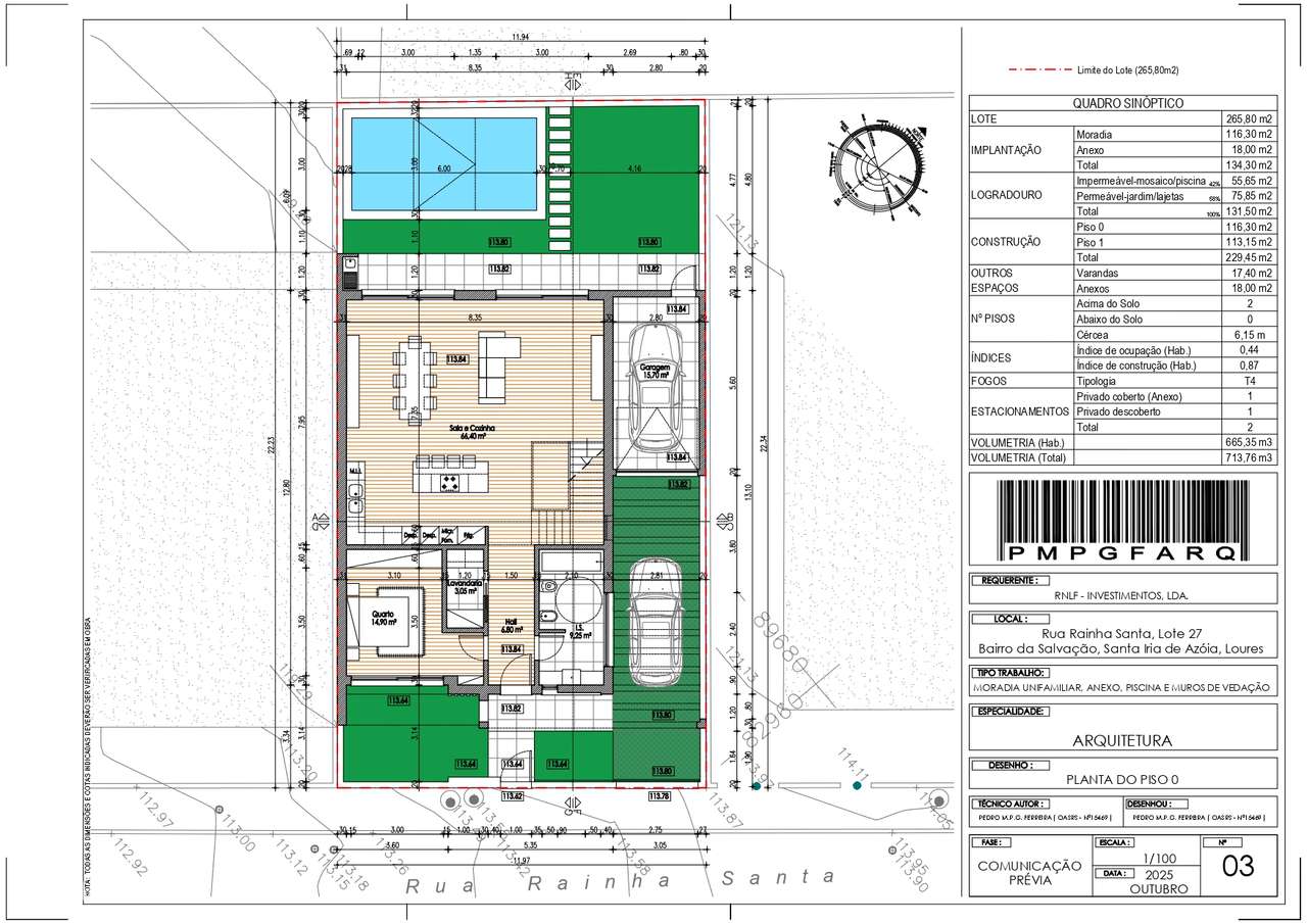 Terreno Urbano - Moradia T4 c/ Garagem e Piscina - Santa Iria de Azoia-6