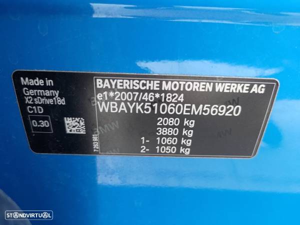 BMW X2 18 d sDrive Pack M - 22