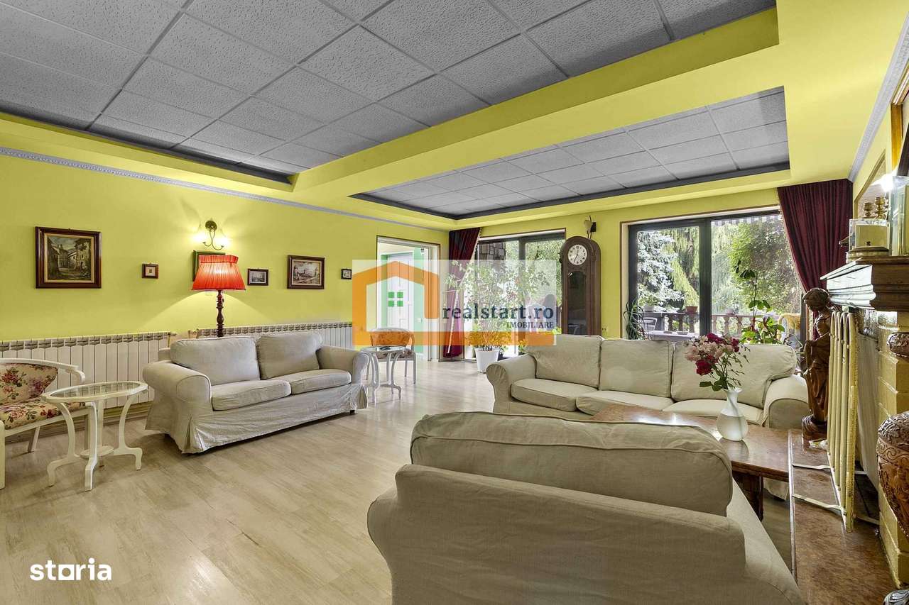 Breaza, Vedere Padure, 5000mp teren, D+P+1E+M, semineu, foisor-5