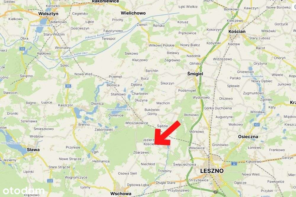 Lokale bliźniacze w Jezierzycach Kościelnych, ul. Szkolna-19